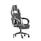 Flash Furniture White LeatherSoft Gaming Chair with Skater Wheels CH-00288-WH-RLB-GG - alternate 8